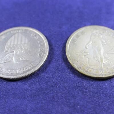 LOT#215J: US Occupation Phillipines One Pesos Silver