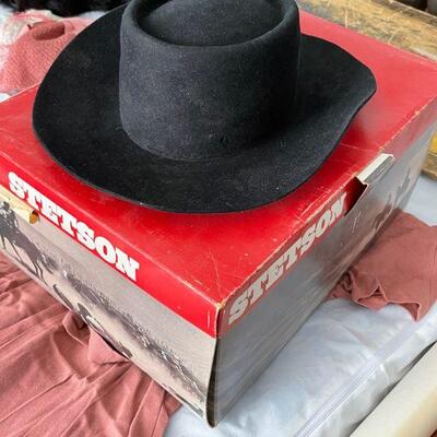 Stetson Hat & Box