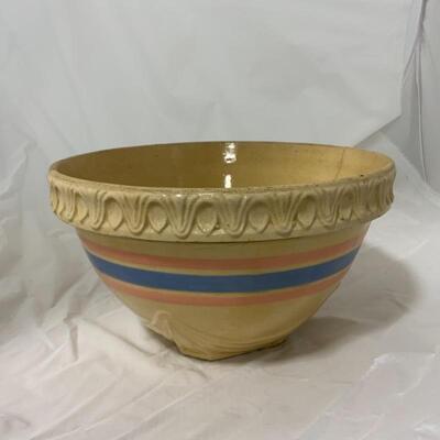 .18. VINTAGE | McCOY | Yellow Ware Stoneware Bowl | 11.5 inches