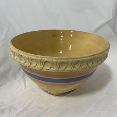 .18. VINTAGE | McCOY | Yellow Ware Stoneware Bowl | 11.5 inches
