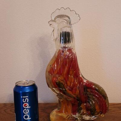 Lot 226: Rooster Bottle with Marinated Vegetables (Deco only)
