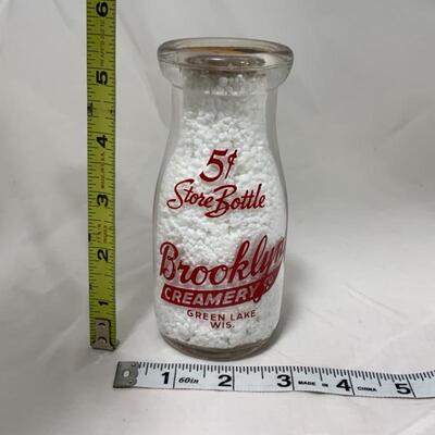 .20. VINTAGE | Brooklyn Creamery Bottle | Green Lake, Wisconsin
