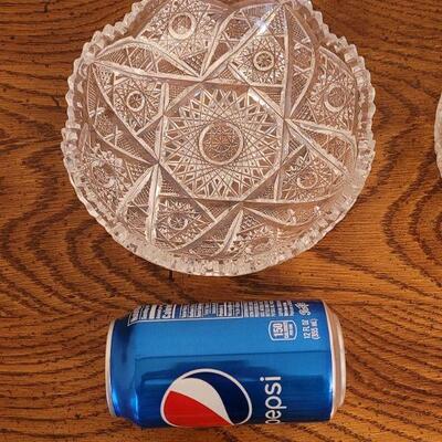 Lot 231: Cut Crystal Bowls
