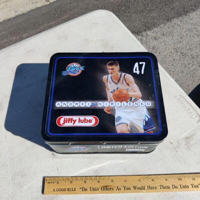 Utah jazz lunch box
