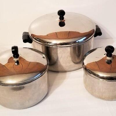 Lot #83 Three pieces of Faber Ware Cookware
