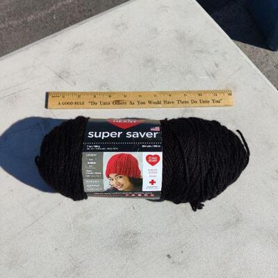 Black yarn