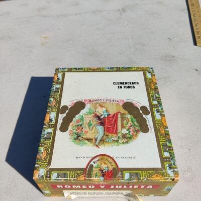Vintage cigar box