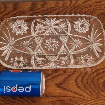 Lot 240: Cut Crystal Shallow Dish