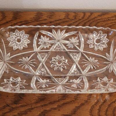 Lot 240: Cut Crystal Shallow Dish