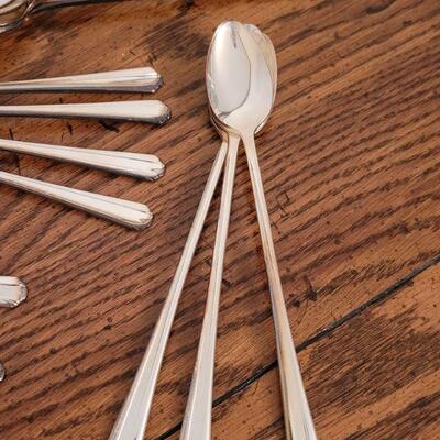 Lot 241: International Silver Co. Plated Forks and Teaspoons