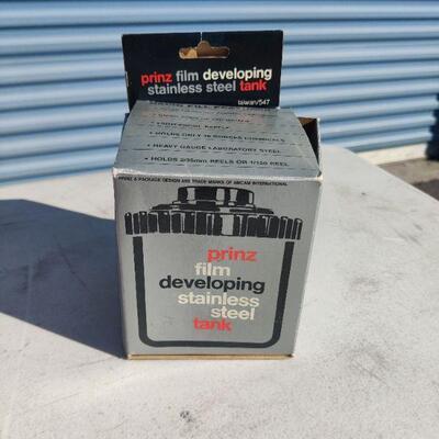 Prinz film developing stainless steel tank