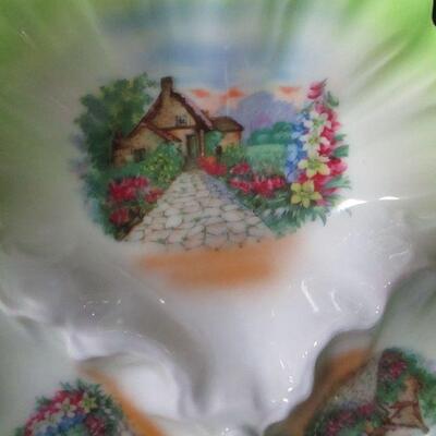 Lot 37 - Victoria Czechoslovakia China Divided Serving Dish