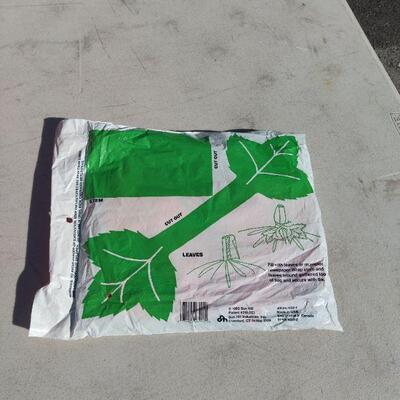 Pumpkin leaf bags