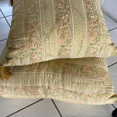 Vintage Large BOHO Floor Cushion Pillows YD#022-0146
