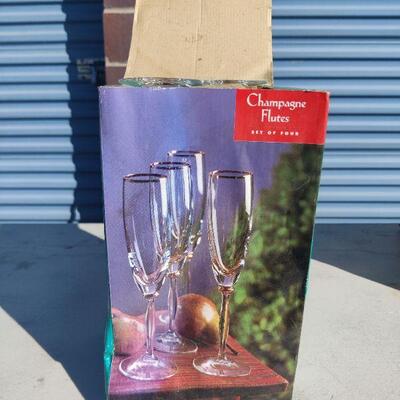 Champagne glasses