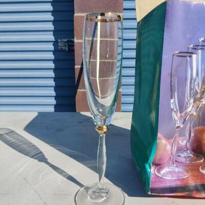 Champagne glasses