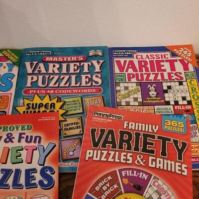 Lot 255: New and Slightly Used Puzzle Books