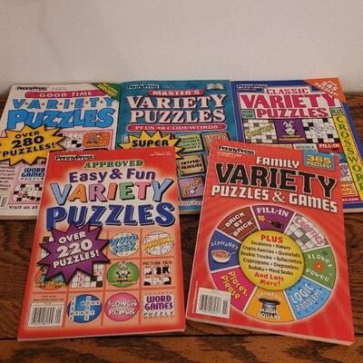 Lot 255: New and Slightly Used Puzzle Books