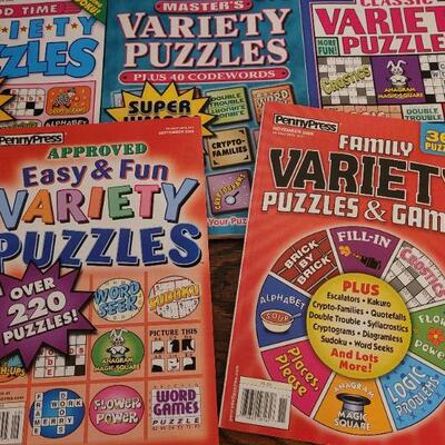 Lot 255: New and Slightly Used Puzzle Books
