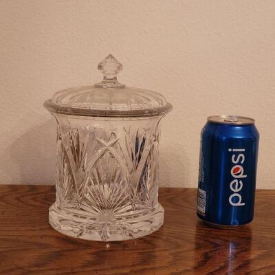 Lot 274: BOMBAY Crystal Jar with Lid