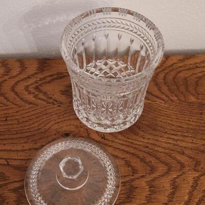 Lot 276: BOMBAY Crystal Jar with Lid