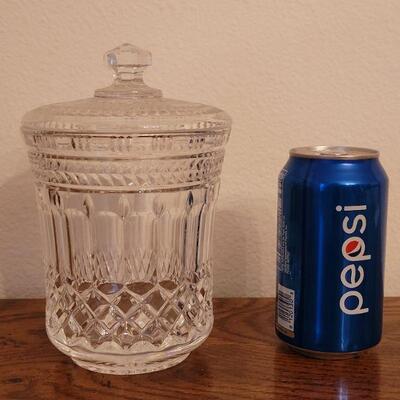 Lot 276: BOMBAY Crystal Jar with Lid