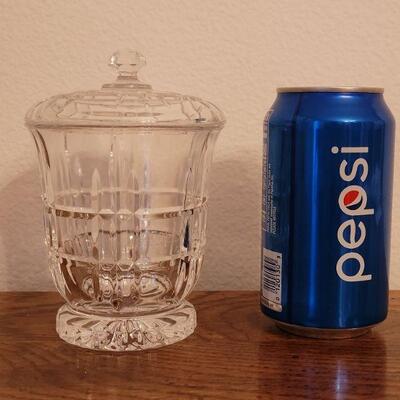 Lot 278: BOMBAY Crystal Jar with Lid