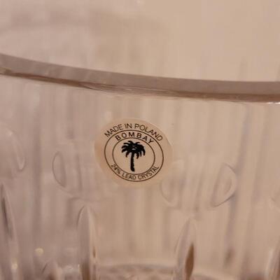 Lot 279: BOMBAY Crystal Champaign Bucket