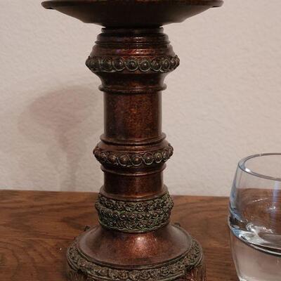 Lot 284: (2) Candleholders
