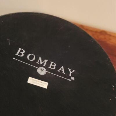 Lot 288: BOMBAY Large Brass Candelabra