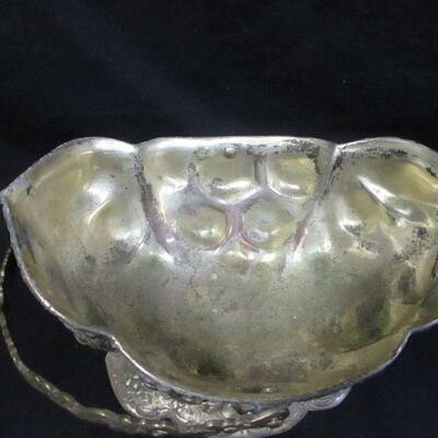 Lot 85 - Japanese Silver Plate Serving Dish