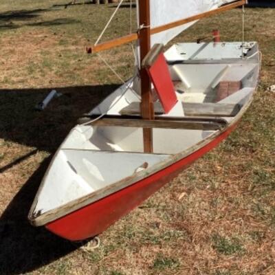 332 Handmade 14 Foot Sailboat