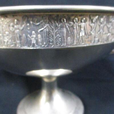 Lot 100 - Silver Plated 5230 Egyptian Themed Cup 