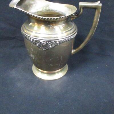 Lot 102 - Silver Plated Pitcher Marking On Bottom