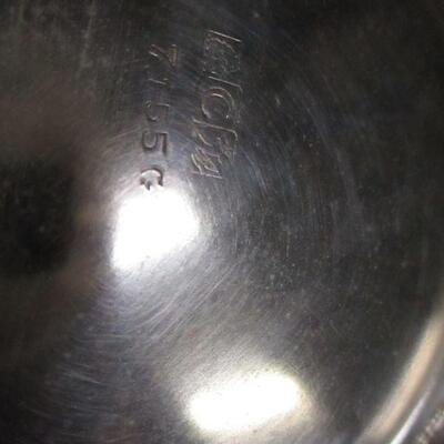 Lot 102 - Silver Plated Pitcher Marking On Bottom