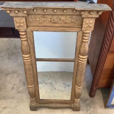 339 Antique Federal Style Wall Mirror 