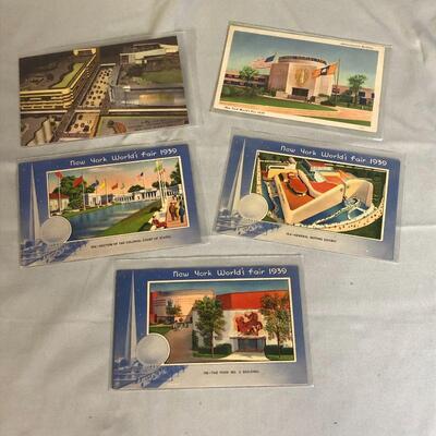 Lot 21 - Post Cards for 1939 NY World's Fair