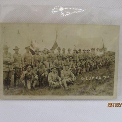 Lot 24 - 1911 Michigan National Guard Post Card