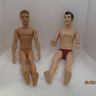 Lot 29 - (2) Male Dolls