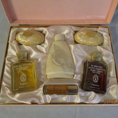 Lot 41 - Mary Chess Tapestry Toiletry Set