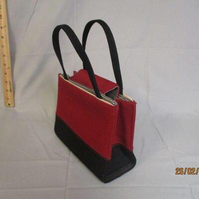 Lot 42 - Kate Spade Red and Black Small Purse