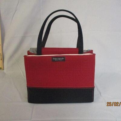 Lot 42 - Kate Spade Red and Black Small Purse