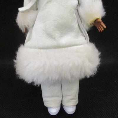 Lot 73 - Vintage Eskimo Inuit Doll with Baby