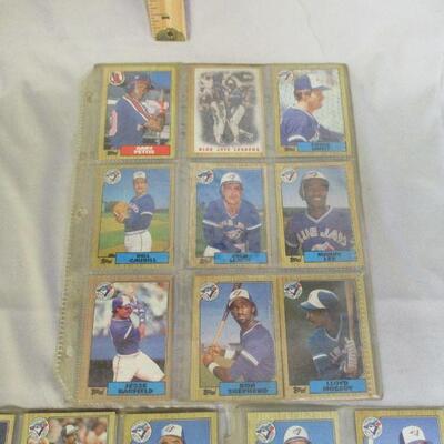 Lot 83 - 1987 Topps Baseball Cards Toronto Blue Jays