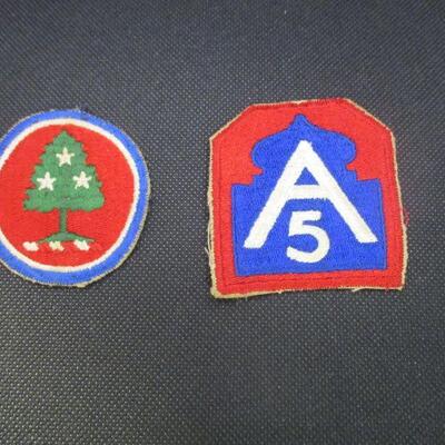 Lot 76 - (2) Army Patches