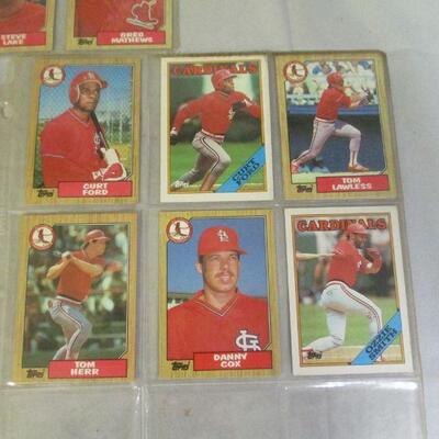 Lot 85 - 1987 Topps Baseball Cards St. Louis Cardinals