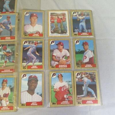 Lot 91 - 1987 Topps Baseball Cards Philadelphia Phillies