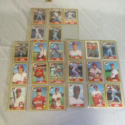 Lot 91 - 1987 Topps Baseball Cards Philadelphia Phillies