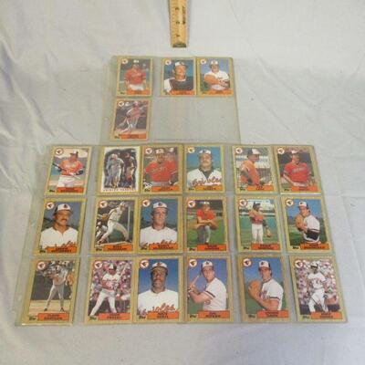 Lot 94 - 1987 Topps Baseball Cards Baltimore Orioles