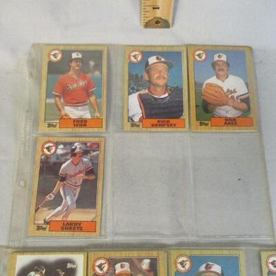 Lot 94 - 1987 Topps Baseball Cards Baltimore Orioles